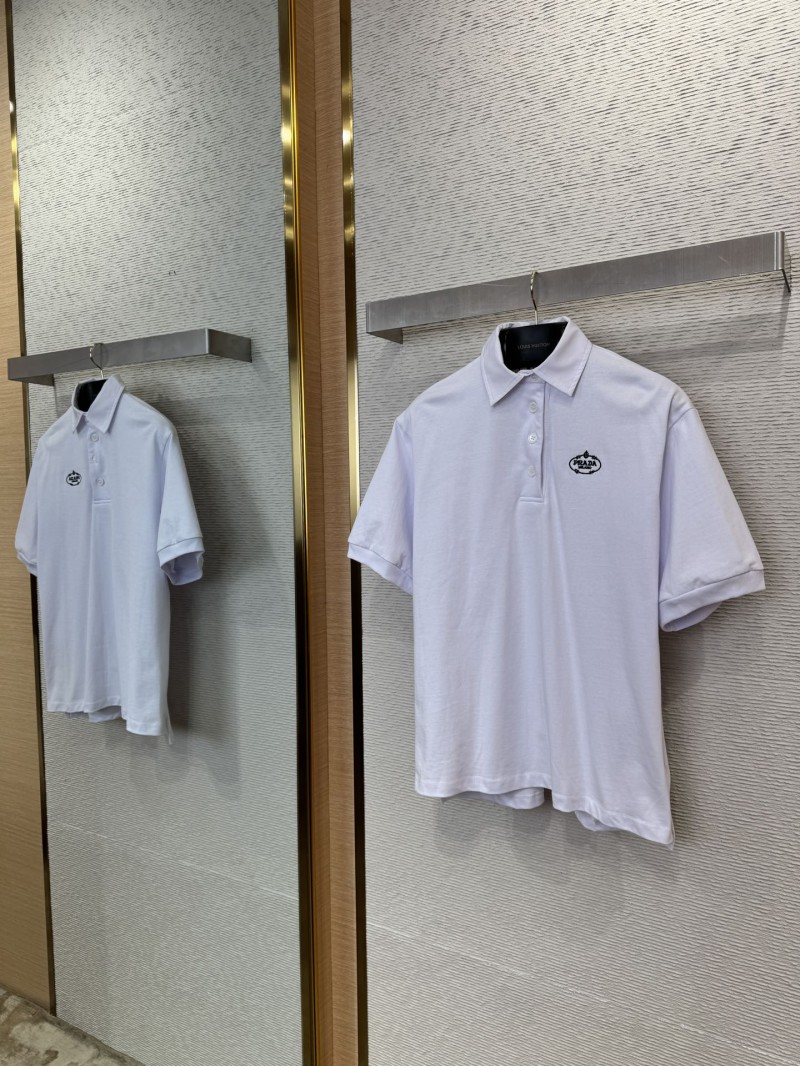 Prada Embroidered Polo Shirt 1 7