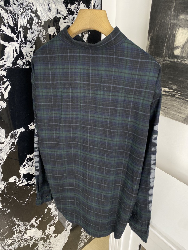 Balenciaga Japan Only Phantom Plaid Shirt 7