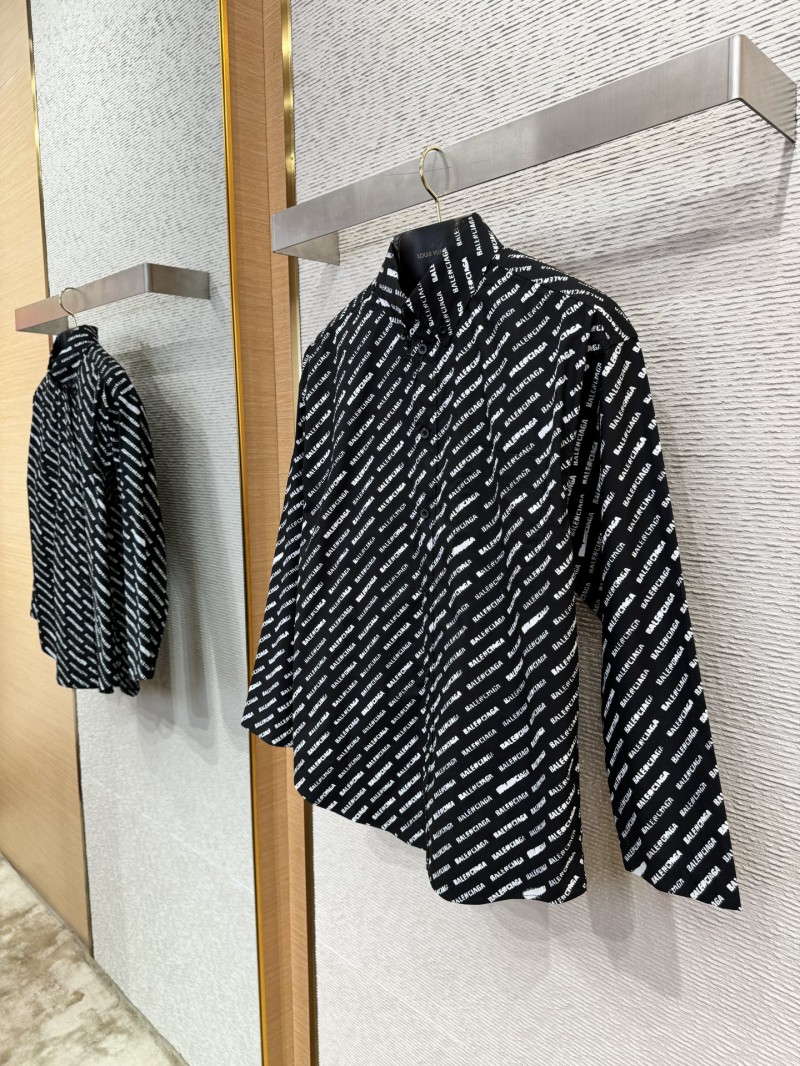 Balenciaga Printed Collar Shirt 1 7