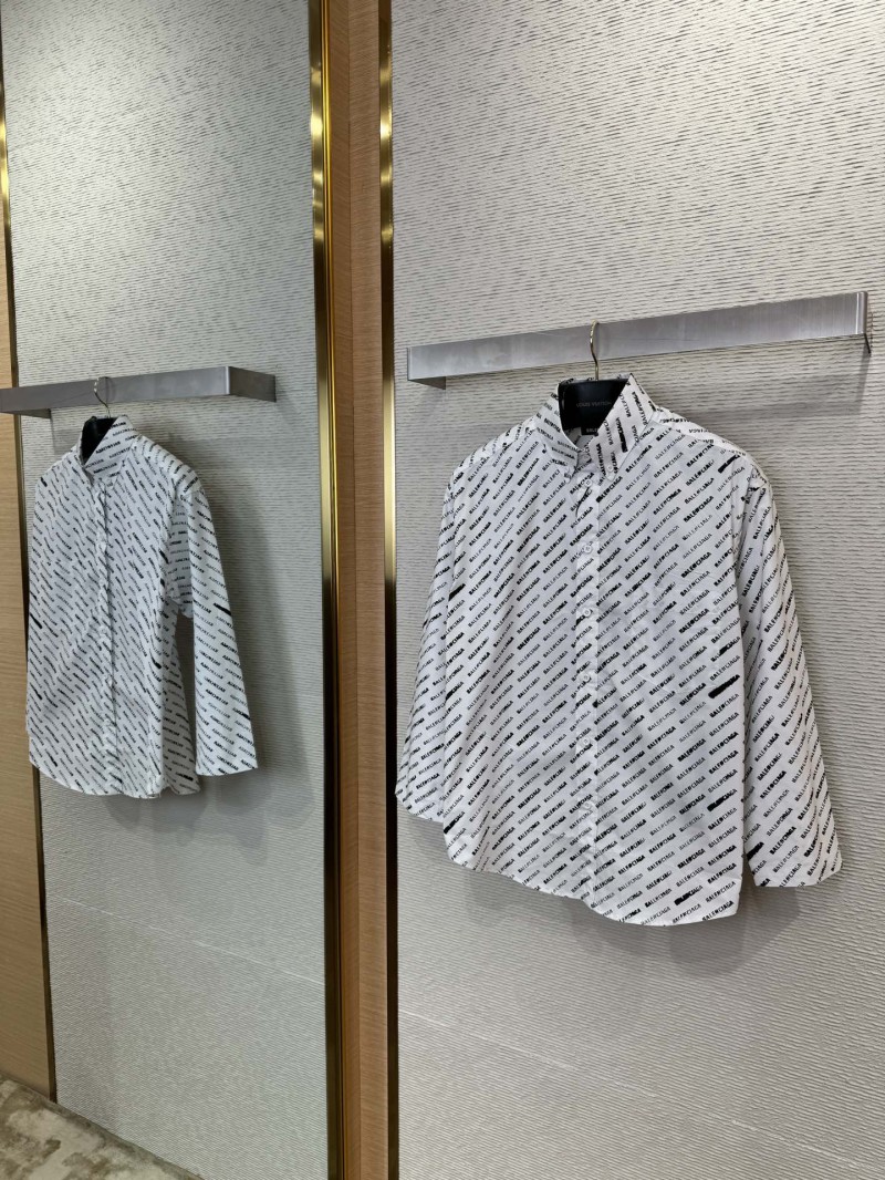 Balenciaga Printed Collar Shirt 2 7