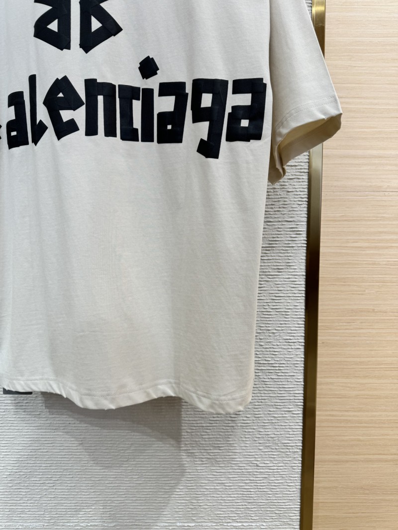 Balenciaga Tape Print Short Sleeve T-Shirt 1 7