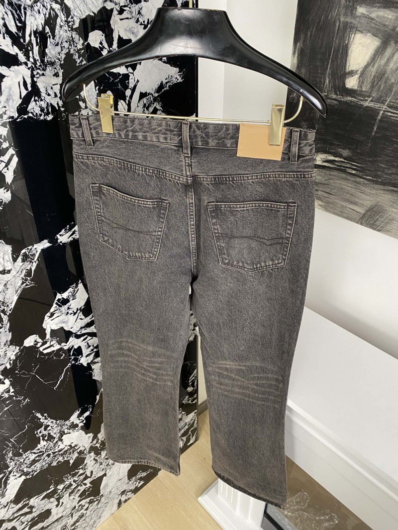 Balenciaga washed denim pants 7