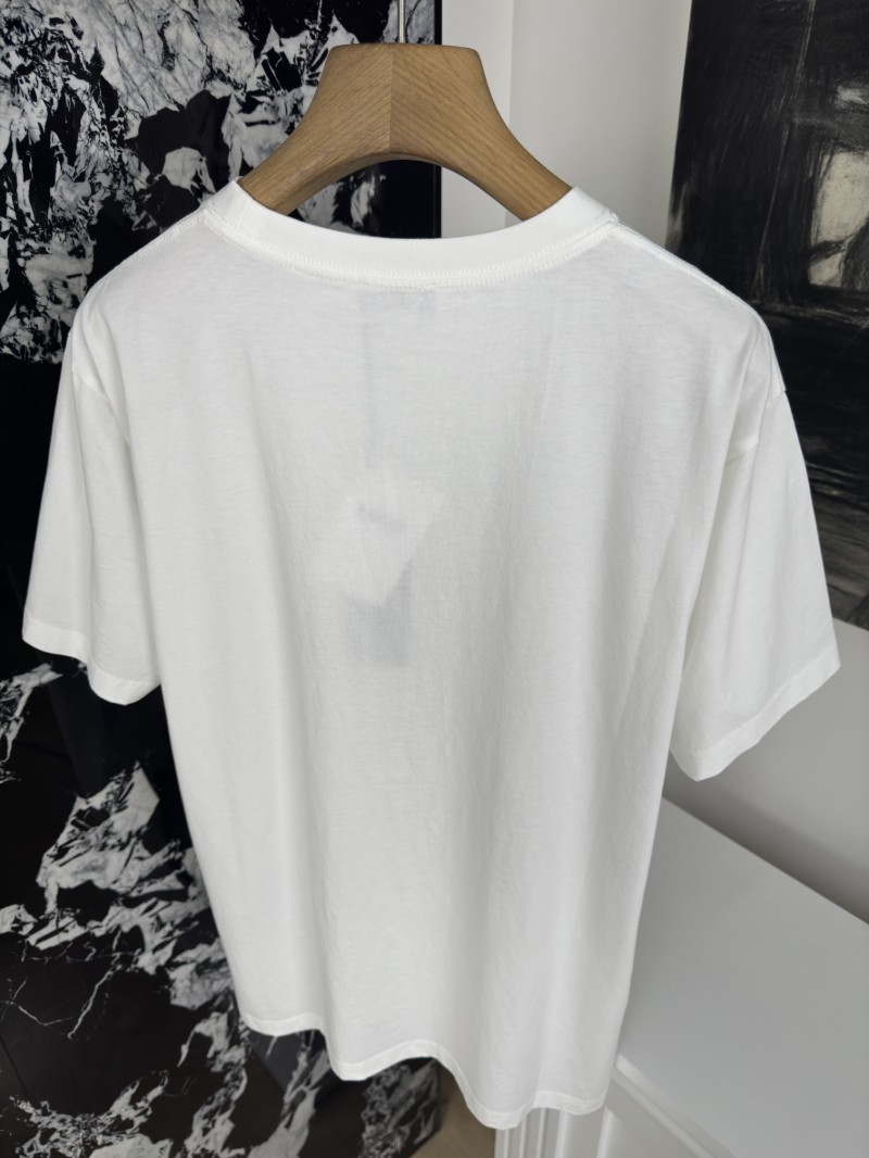 Dior Coral Print Short Sleeve T-Shirt 7