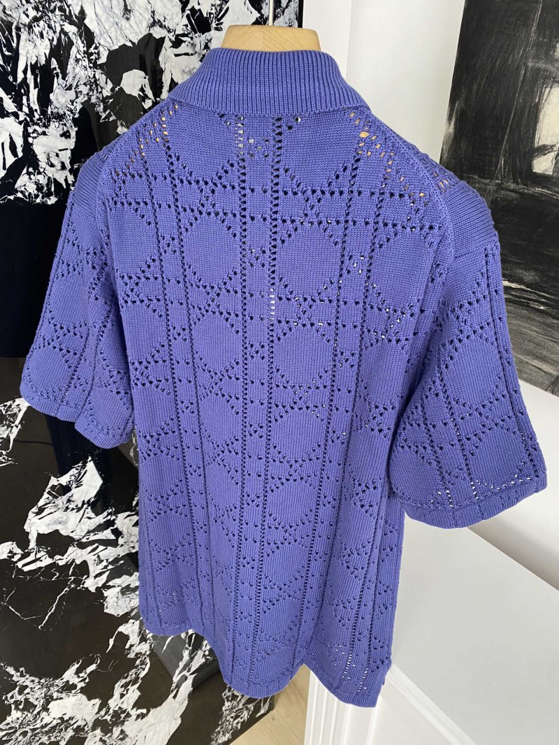 Dior Cutout Short Sleeve Shirt 2 7