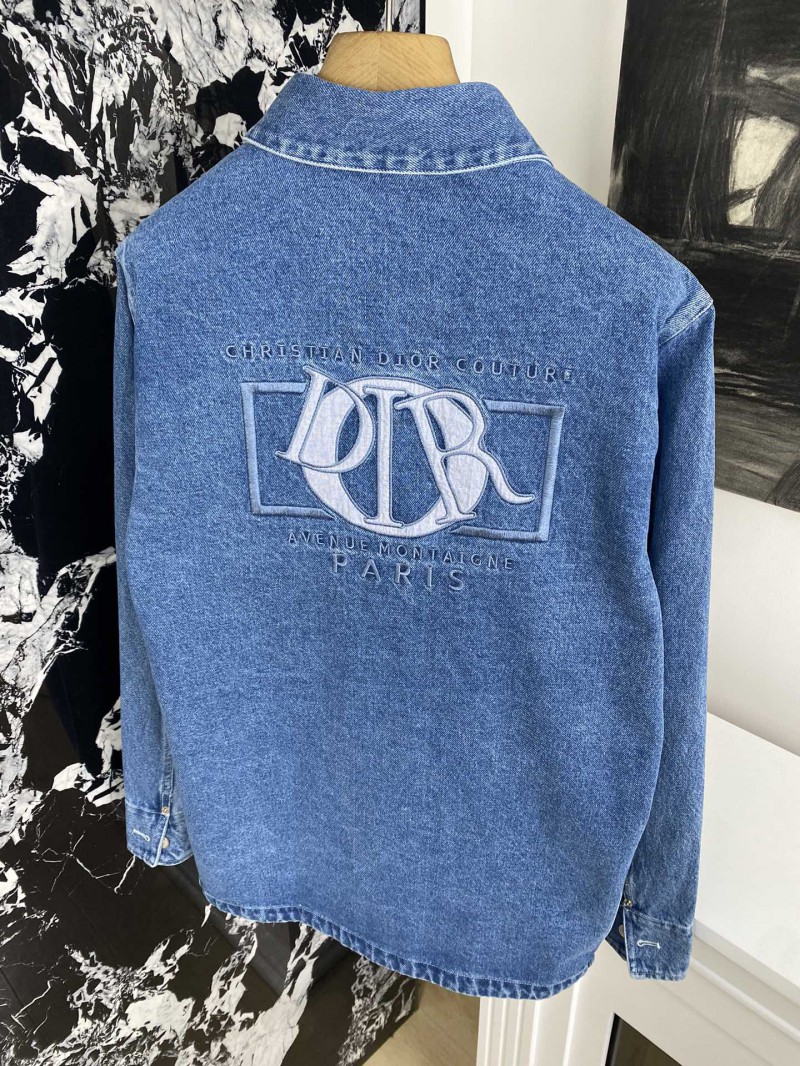 Dior Embroidered Denim Jacket 7
