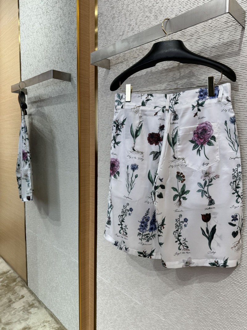 Dior Floral Shorts 7