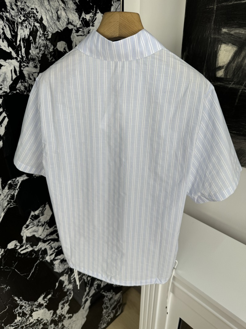 Dior Half Zip Short Sleeve Shirt 7