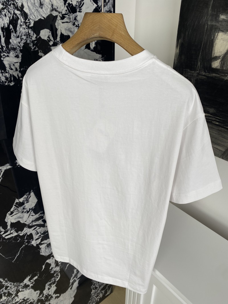 Dior Monogram Embroidered T-Shirt Short Sleeve 1 7