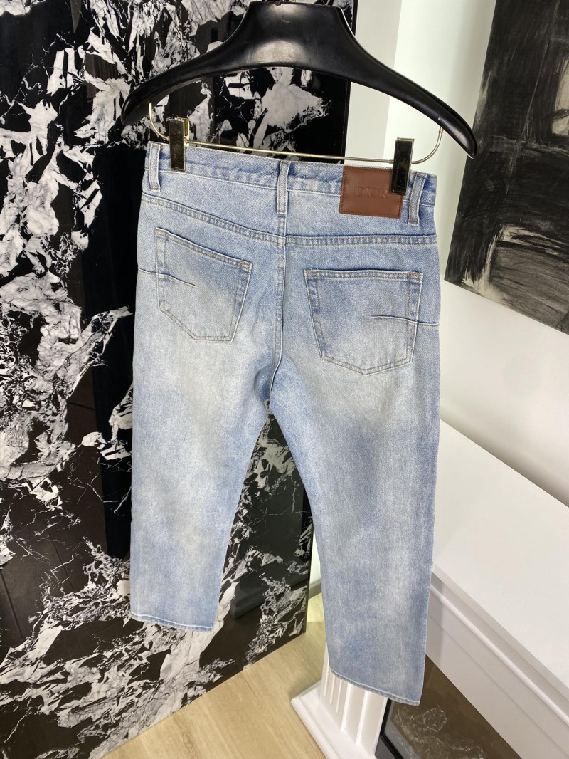 Dior denim longline in twill fabric 7