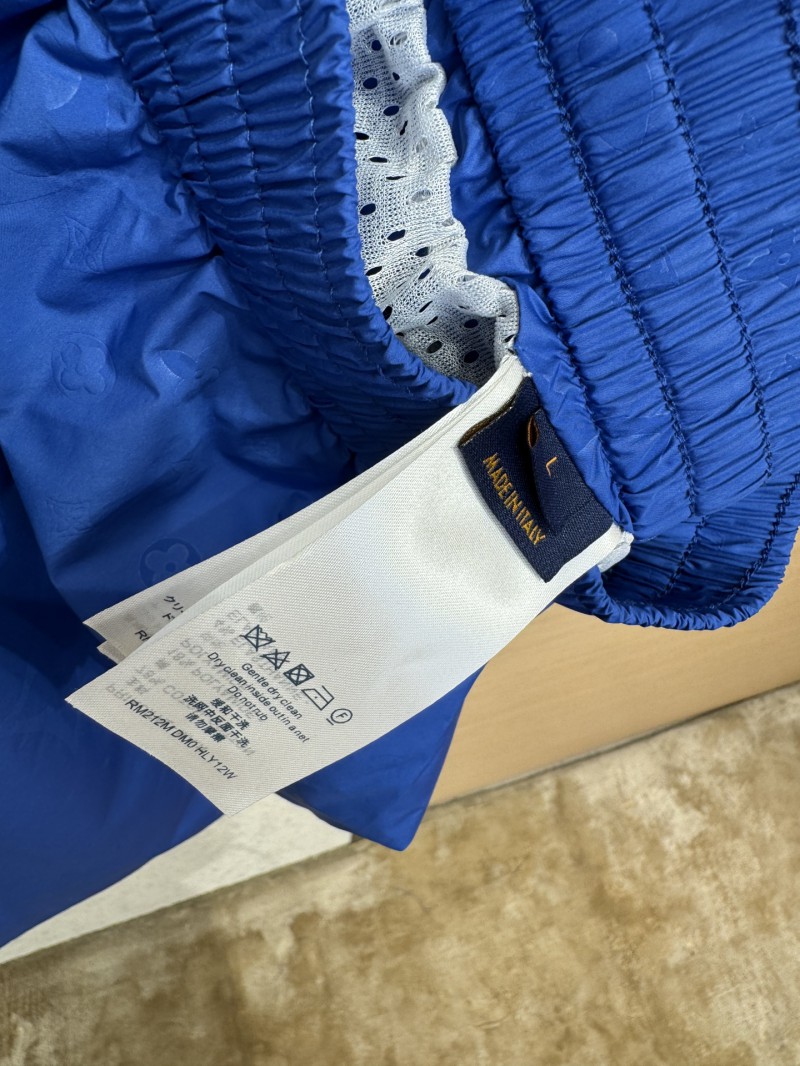 LV Dark Jacquard Beach Shorts 1 8