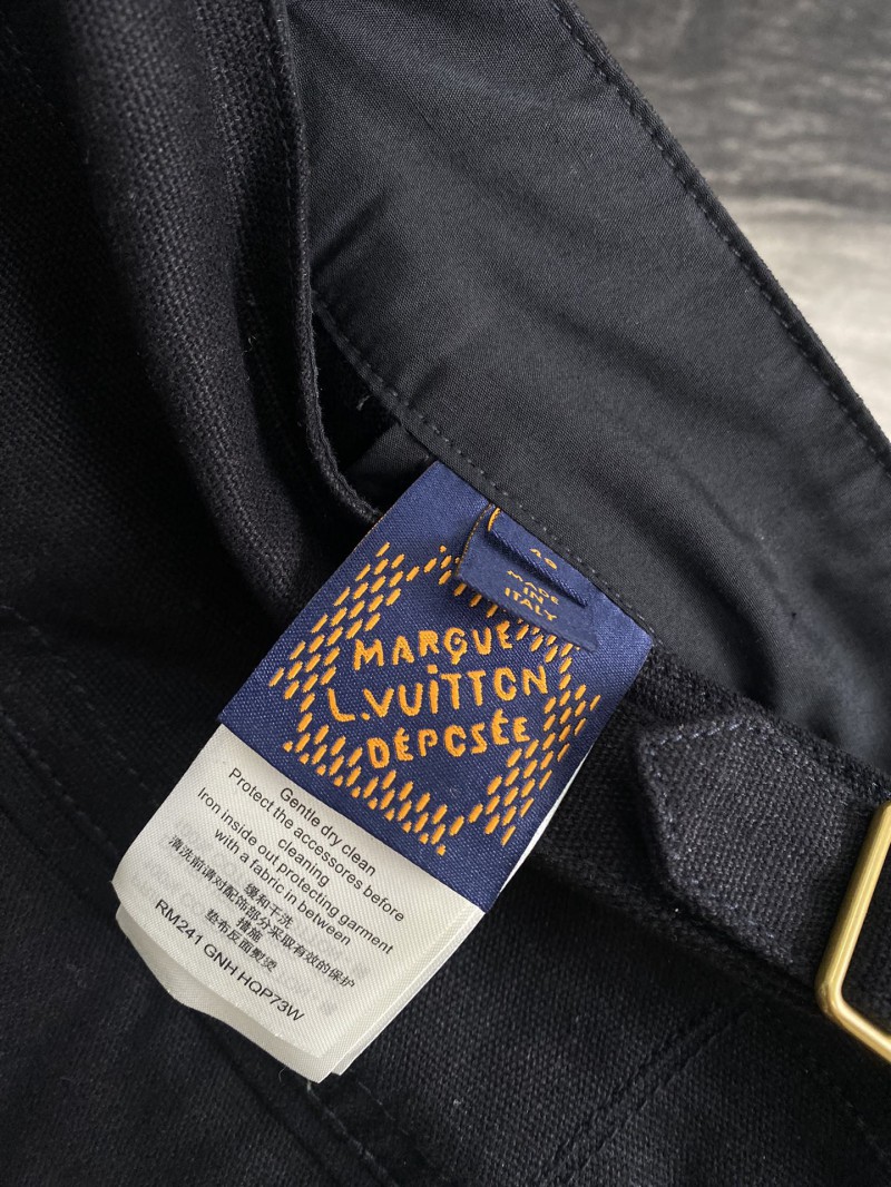 LV Metallic Label Multi-Pocket Shorts 8