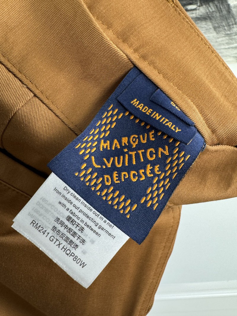 LV Workwear Embroidered Straight Leg Pants 1 8