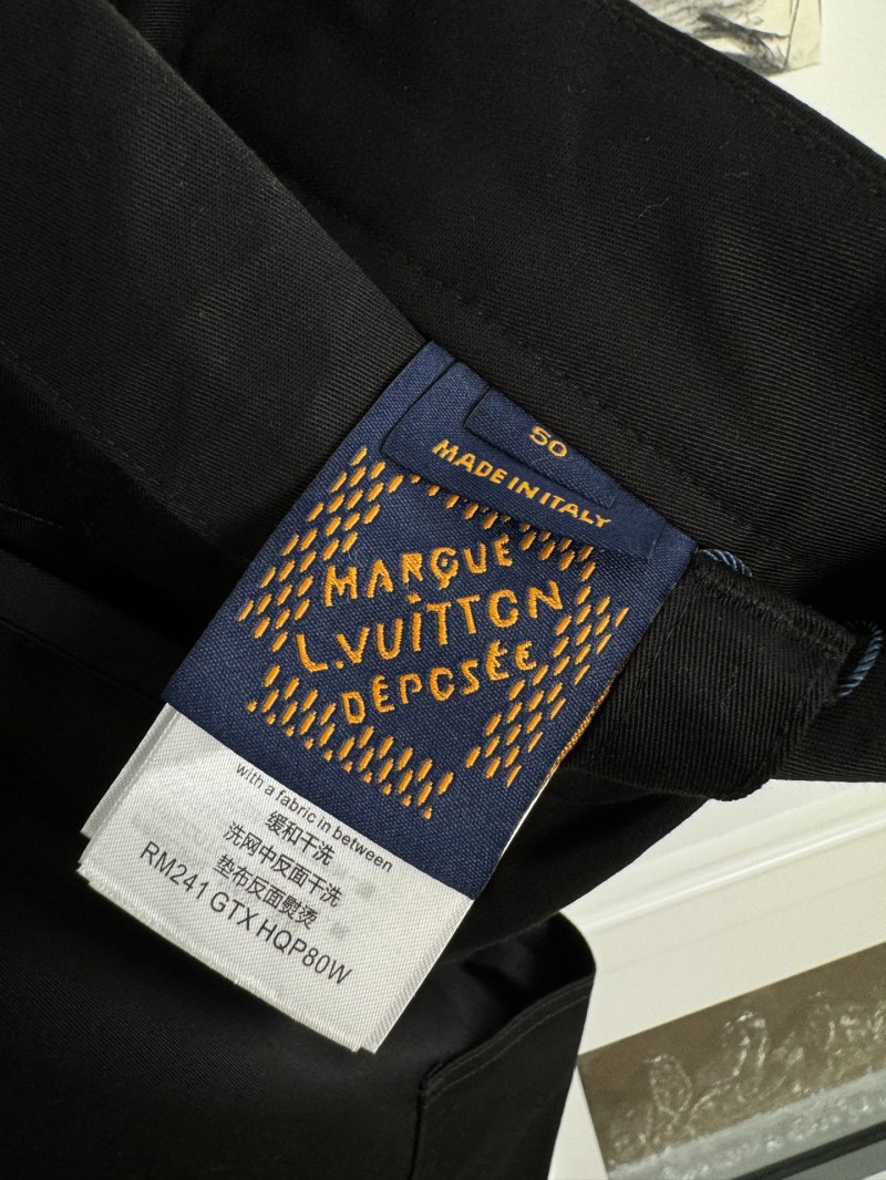 LV Workwear Embroidered Straight Leg Pants 2 8