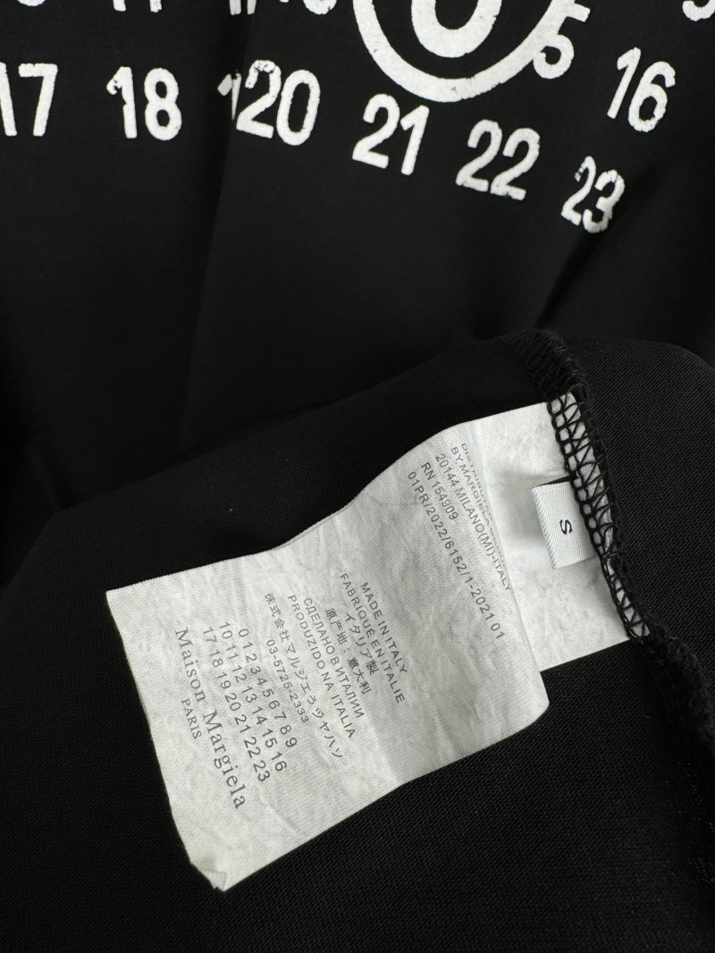 Margiela Deconstructed Double Layer Short Sleeve T-Shirt 8