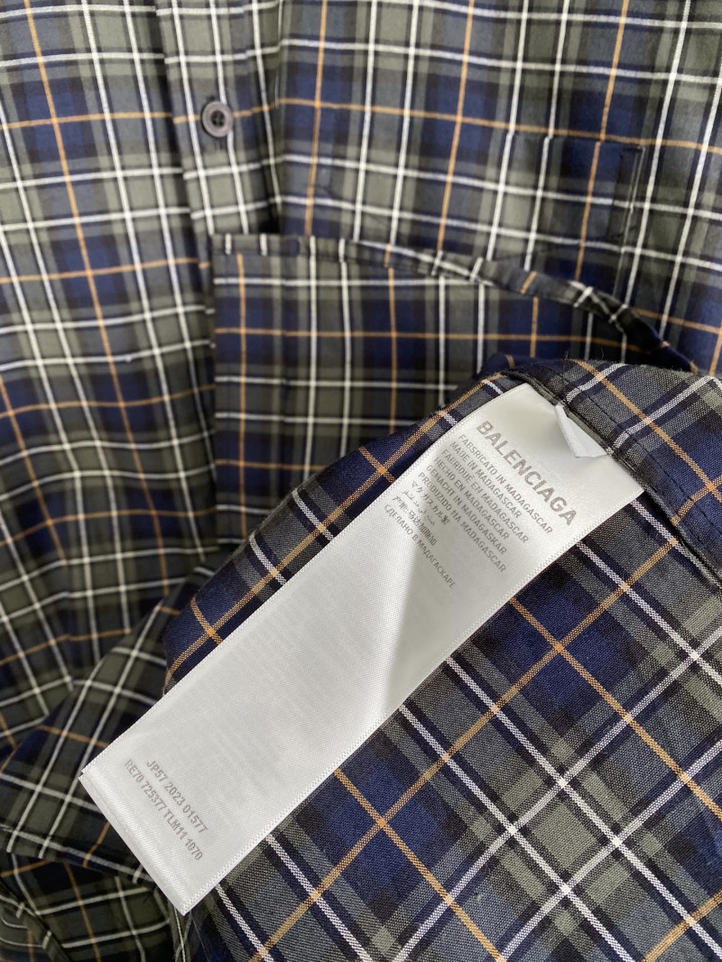 Balenciaga Flannel Vintage Shirt 8