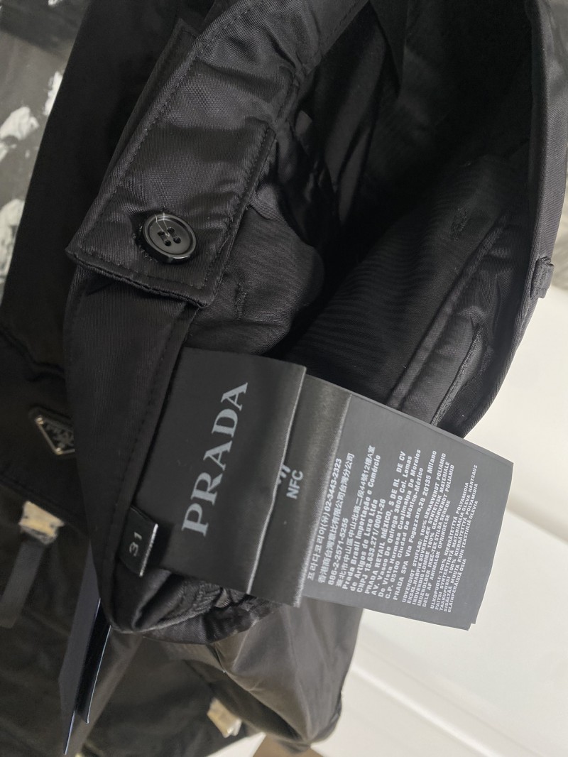 Prada Recycled Nylon Work Pants 8