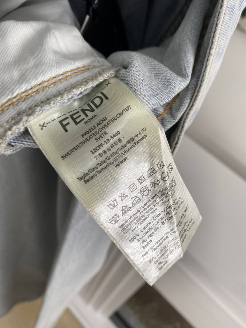 Fendi Denim Trousers 8