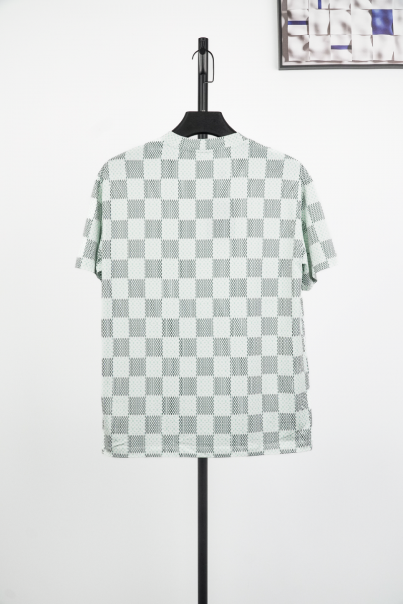 LV Plaid Old Fashioned Short Sleeve 1