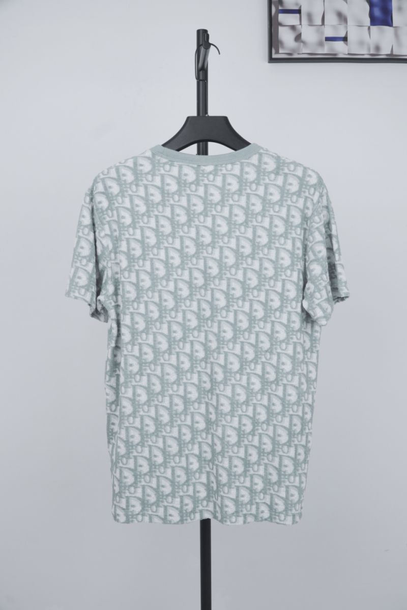 Dior All Over Monogrammed Towel Cotton Short Sleeve 1 1