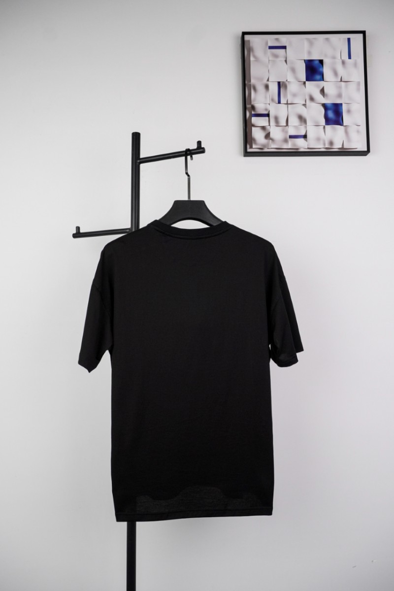 Fendi Short Sleeve (Embroidered) Black 1