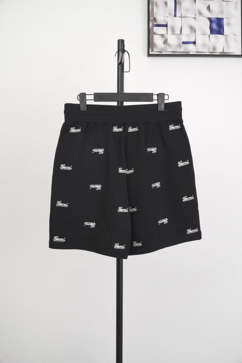 Gucci embroidered shorts with all-over signature G monogram 1