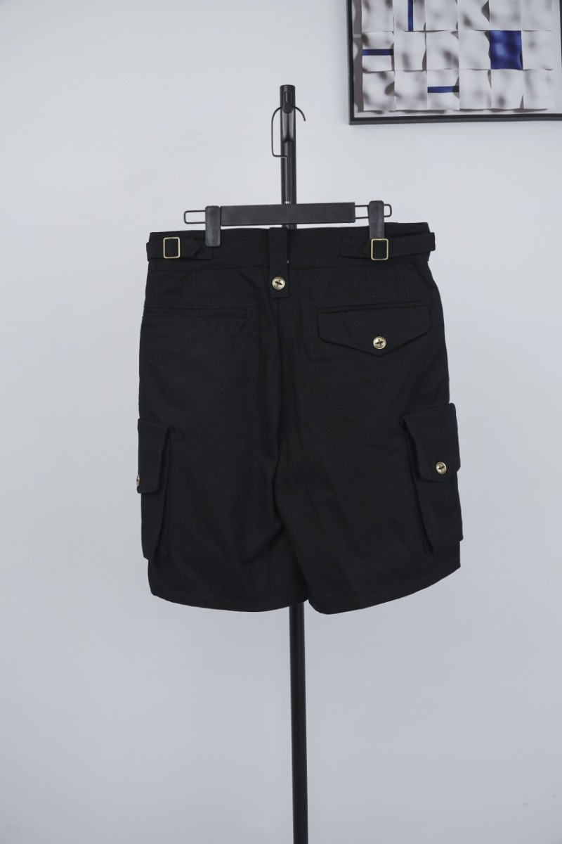LV Metallic Label Multi-Pocket Shorts 1