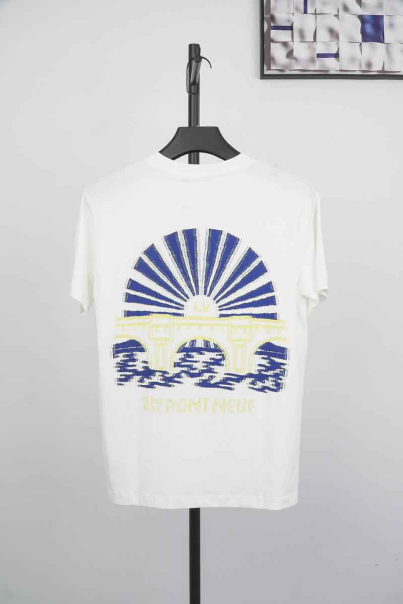 LV Multi-Element Branding Pattern Short Sleeve 1
