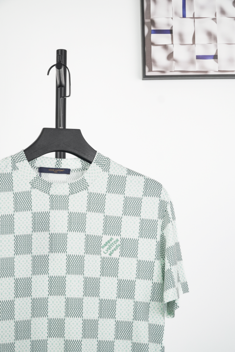 LV Plaid Old Fashioned Short Sleeve 2