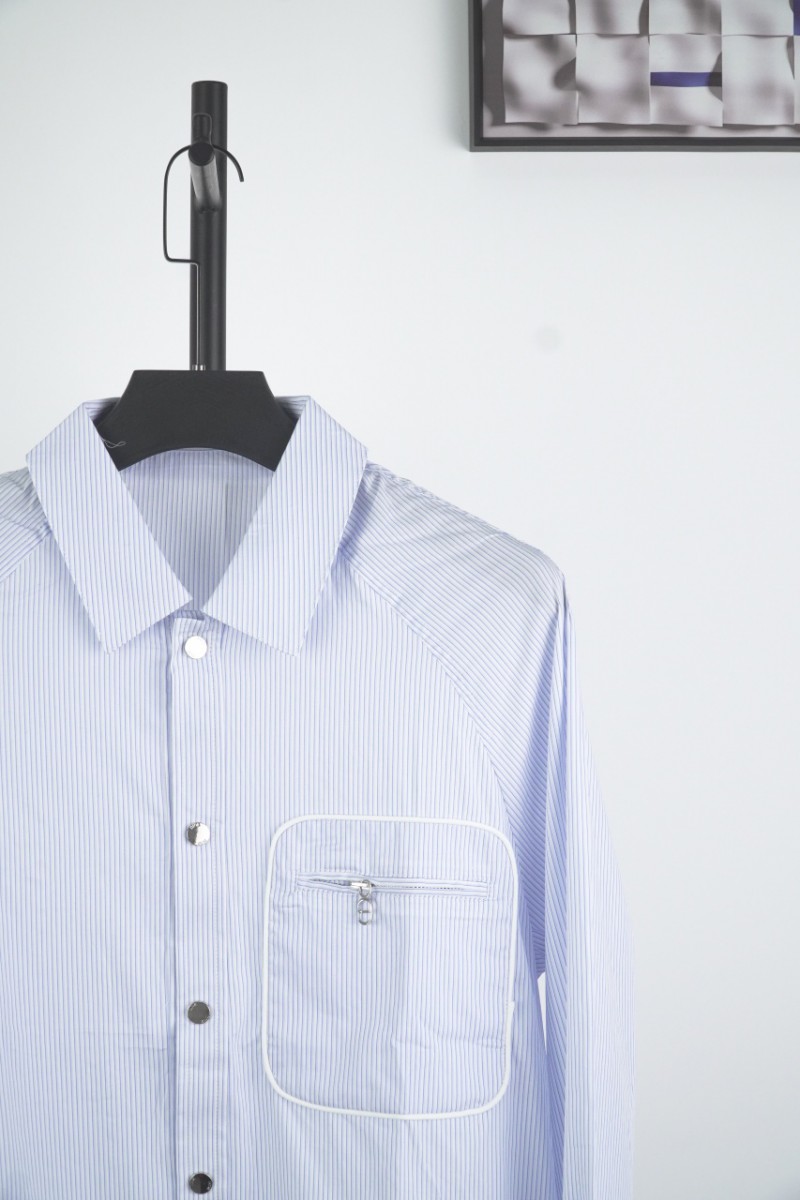 Dior Pocket CD Zipper Long Sleeve Shirt 2