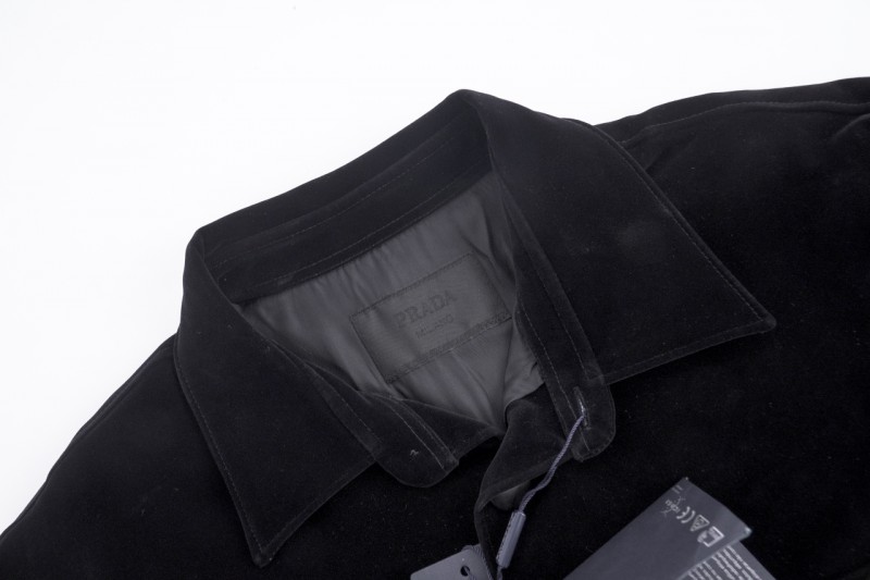 Prada Velvet Shirt Jacket 3