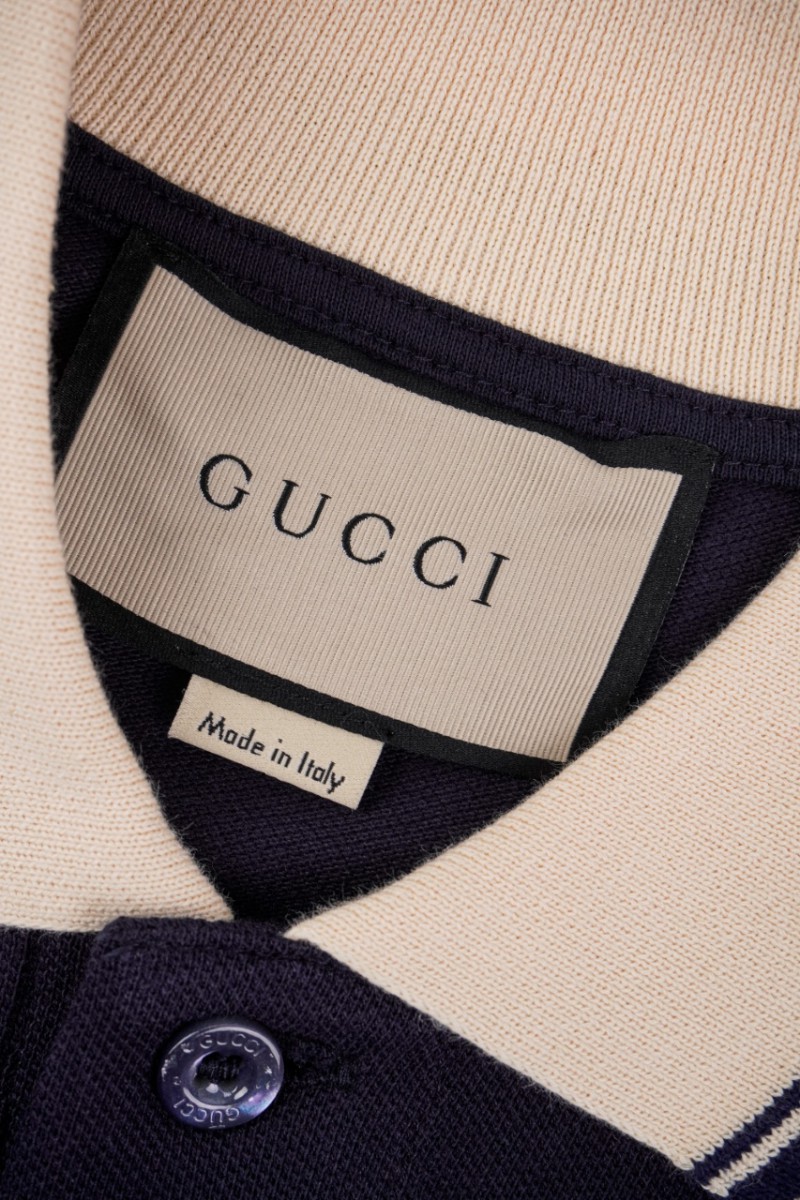 Gucci embroidered logo polo short sleeve 3