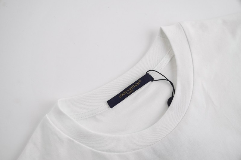 LV Denim Lasso Embroidered Short Sleeve 3