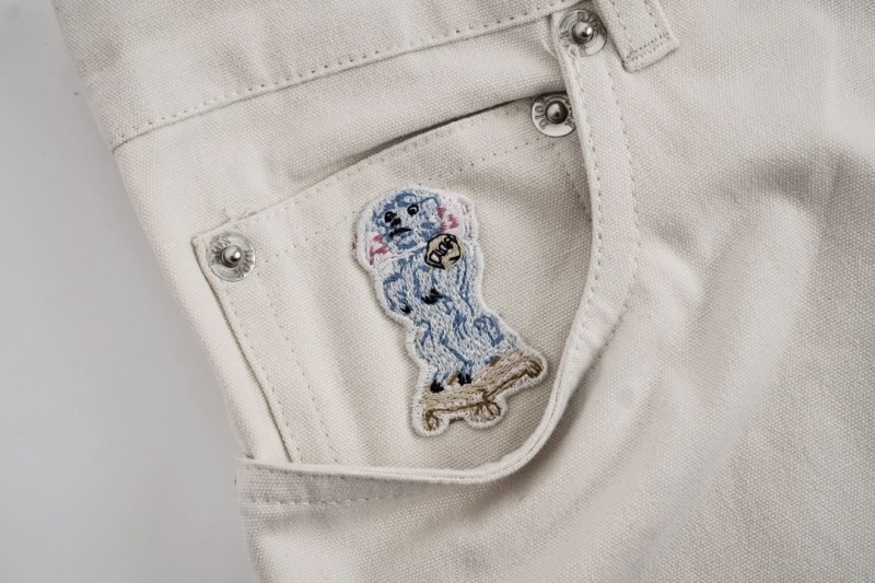 Dior CD Little Heart Embroidered Shorts 4
