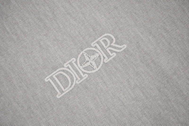 Dior Island Label Embroidered Long Sleeve Shirt 1 4