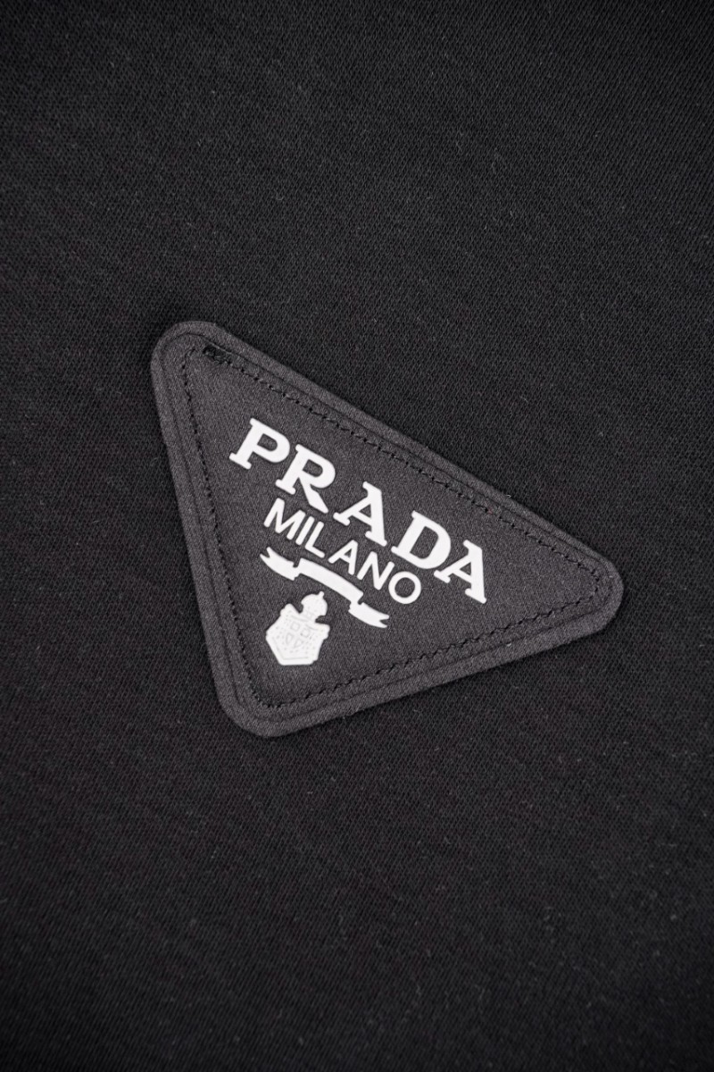 Prada Triangle Logo Short Sleeve Black 5