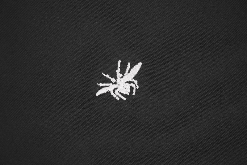 Dior Bee Embroidered Short Sleeve Black 5