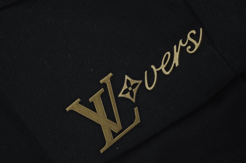 LV Metallic Label Multi-Pocket Shorts 5