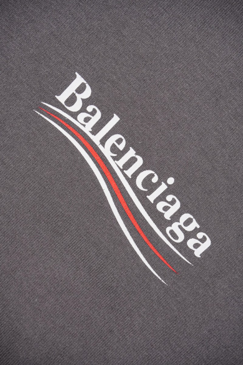 Balenciaga Washed Coke Short Sleeve Gray 5