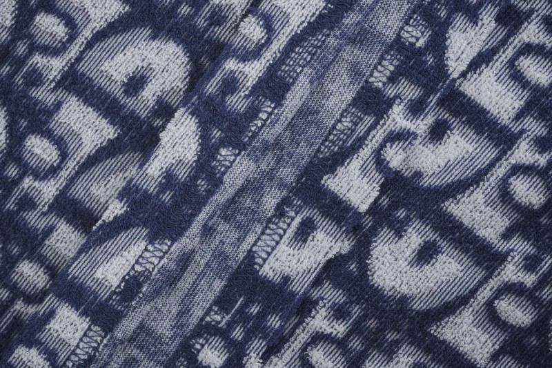 Dior All Over Monogrammed Towel Cotton Short Sleeve 2 6