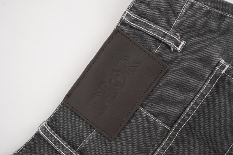 Dior Pocket Island Label Embroidered Shorts 1 6