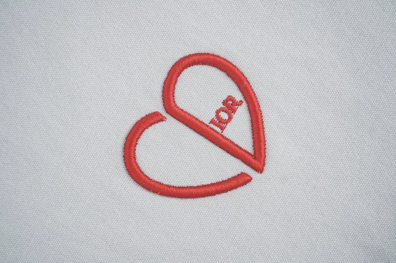 Dior Little Heart Embroidered Shorts 7