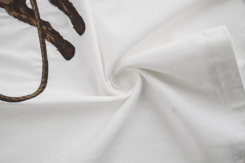 LV Denim Lasso Embroidered Short Sleeve 6
