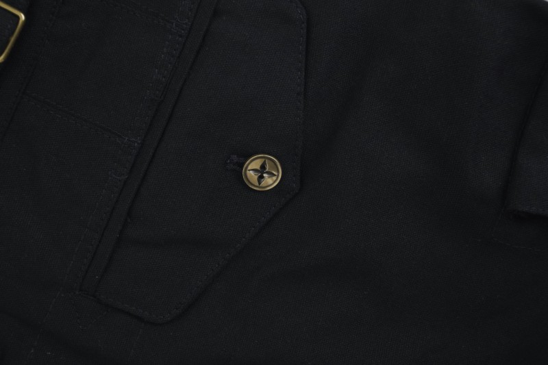 LV Metallic Label Multi-Pocket Shorts 7