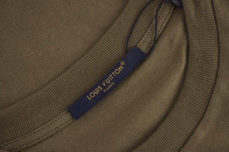 LV Rope Letter Embroidered Short Sleeve 7