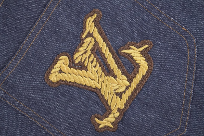 LV Rope Signature Monogram Embroidered Shorts 7