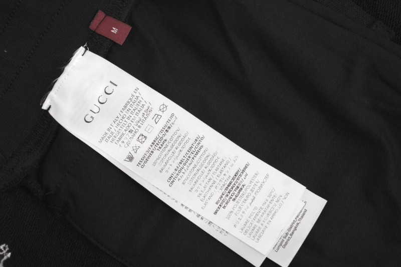 Gucci embroidered shorts with all-over signature G monogram 8