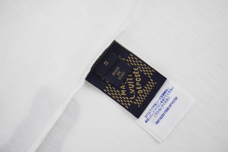 LV Denim Lasso Embroidered Short Sleeve 7
