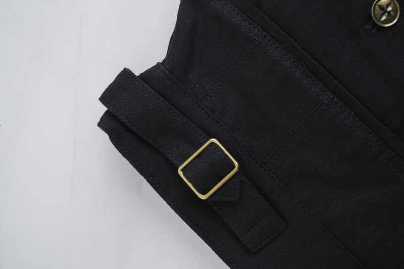 LV Metallic Label Multi-Pocket Shorts 8