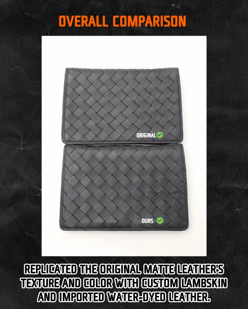 Bottega Veneta Lambskin Small Check Clutch Bag 2