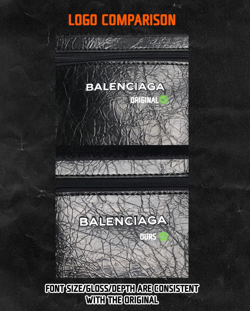 Balenciaga Explorer Arena leather strap pouch 5